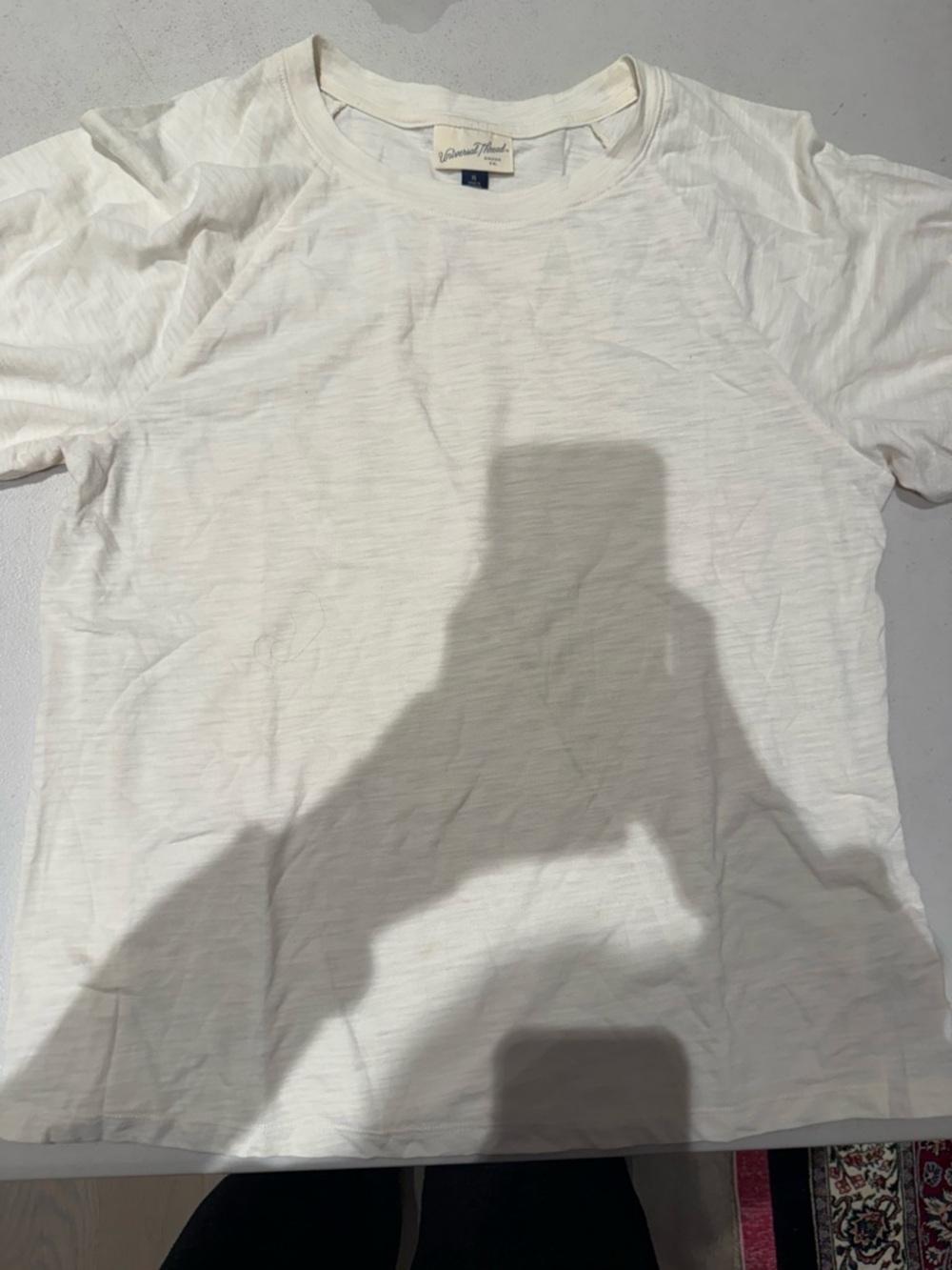 Universal Thread Men's White Crewneck Tee